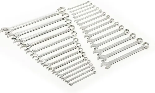 Miniatura 8 de GEARWRENCH 81923 - Juego de 28 llaves combinadas de 6 puntas, SAE y métricas (Paquete de 2)