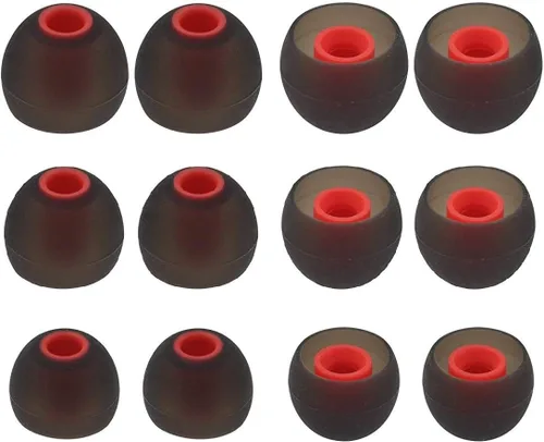 Miniatura 4 de Auriculares de silicona de repuesto para auriculares Senso, Otium, Hussar Bluetooth, 6 pares, S/M/L