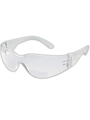 Gateway Safety 46MA10 StarLite MAG gafas de seguridad, aumento de 1.0 dioptrías, lente transparente antiniebla, sien transparente