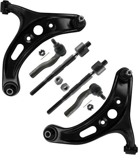 Miniatura 33 de Detroit Axle - Kit de brazos de control de extremo delantero 4WD para Ford 04-08 F-150, 06-08 Lincoln Mark LT, 4 extremos de barra de acoplamiento