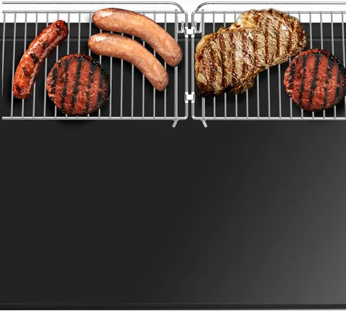 Miniatura 7 de onlyfire Rejilla de calentamiento para parrillas de 36 pulgadas, accesorios de parrilla de cocina para barbacoa, mantiene los alimentos calientes
