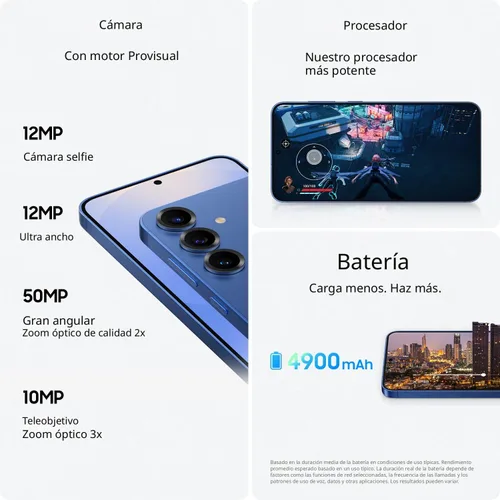 Miniatura 6 de SAMSUNG Galaxy S25+ teléfono celular, Smartphone de 256GB, Android desbloqueado, Cámara de modo nocturno AI, Procesador rápido Snapdragon 8 Elite