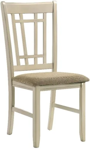 Miniatura 4 de Intercon Furniture Mission Casuals - Silla de madera en color blanco rústico/roble (juego de 2)