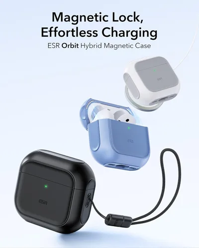 Miniatura 3 de ESR Funda para AirPods 4, Compatible con Funda de AirPods de 4ª Generación (2024) (USB-C), Compatible con MagSafe, Cubierta de Protección contra