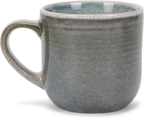 Miniatura 2 de Elanze Designs - Taza de café de cerámica con esmalte reactivo brillante de gran tamaño de 17 onzas líquidas para uso diario en la cocina, grado