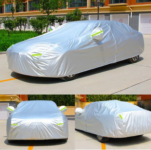 Miniatura 7 de KouKou Oxford - Cubierta impermeable para automóvil, para todo tipo de clima, para exteriores, contra la lluvia, el polvo, el sol, UV