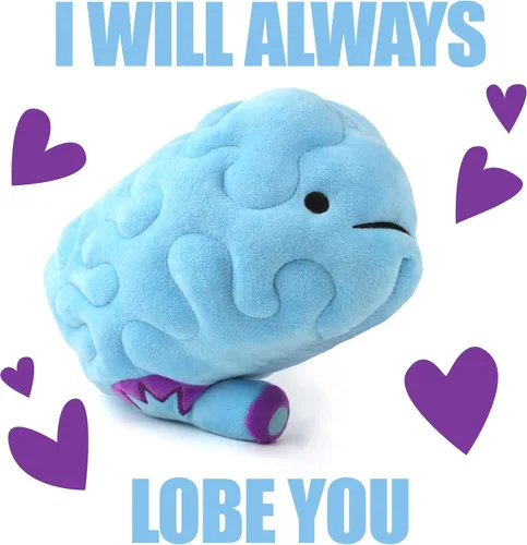 Miniatura 7 de Peluche de cerebro– ¡All You Need Is Lobe! - Serie I Heart Guts.