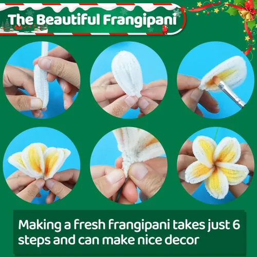 Miniatura 6 de Eppingwin 200 piezas Limpiapipas, Limpiapipas Verde Brillante Suministros para Manualidades, Tallos de Chenilla para Proyectos de Artes y Verde