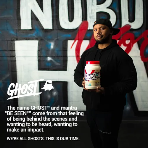 Miniatura 6 de GHOST Proteína de suero en polvo, Leche con cereal de malvavisco - 2 libras, 25G de proteínas - Mezcla de proteína de suero - Batidos de fitness