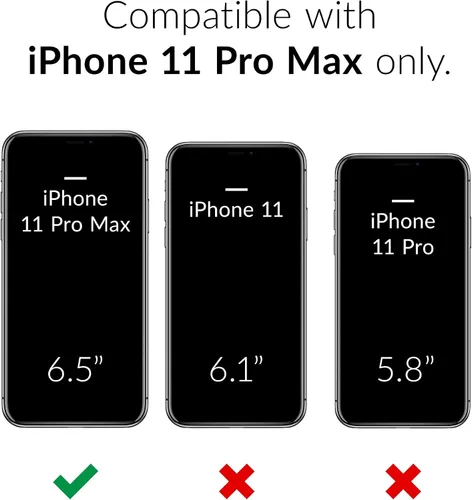 Miniatura 2 de Crave Funda para iPhone 11 Pro Max, funda de protección dual para iPhone 11 Pro Max, color azul marino