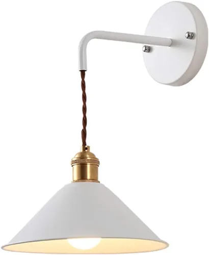 Miniatura 8 de Mengjay -Apliques de pared vintage, lámpara de pared industrial Edison E26, iluminación de pared retro para interiores, lámparas de pared LED
