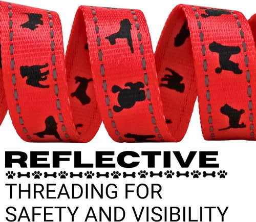Miniatura 154 de EcoBark Correa para Perro - Correas Cómodas y Reflectantes con Asa Acolchada - Fuerte y Duradera de Alta Resistencia - Entrenamiento y Tiro