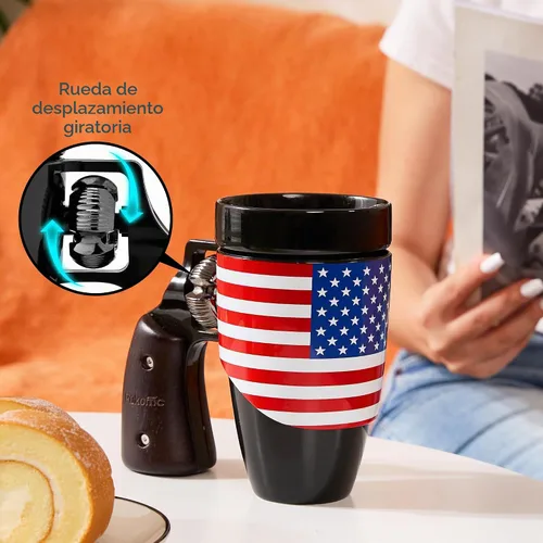 Miniatura 5 de Taza de pistola Pukomc, taza de café de cerámica, regalos del día del padre para papá, regalos de cumpleaños para hombres y mujeres, taza de café