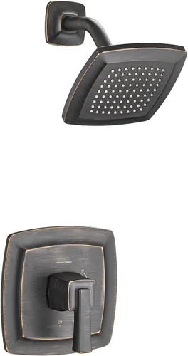 Miniatura 13 de American Standard TU353507.243 Townsend - Juego de molduras para ducha con cartucho de equilibrio de presión, negro mate Mate negro