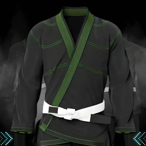 Miniatura 6 de Rightpunch Ultimate Brazilian Jiu Jitsu Gi preencogido Unisex Bjj Gi ligero 450 GSM tela de algodón