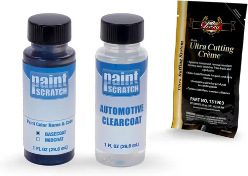 Miniatura 7 de PaintScratch Kit de reparación de arañazos para botella de pintura de retoque - compatible/reemplazo para Audi A8 Havanna negro metálico