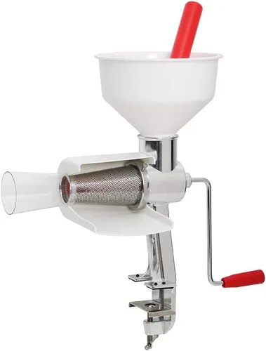 Johnny Apple Fabricante de Salsa de Manzana, Fabricante de Salsa de Tomate, Elimina Pieles y Semillas de los Productos, Modelo 250 Colador de