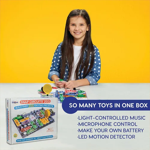 Miniatura 2 de Kit de circuitos electrónicos Snap Circuits 203 de Electronics Discovery