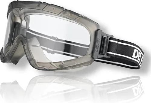 Miniatura 14 de DEX FIT Gafas de seguridad protectoras SG220; antiniebla y antiarañazos, protección ocular Z87 para el trabajo, ajustables para mujeres y hombres