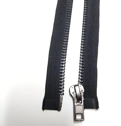 Miniatura 11 de #10 - Chaqueta separadora de 22 pulgadas, cremallera de metal de níquel negro, cremalleras de metal resistente para chaquetas, abrigos de costura