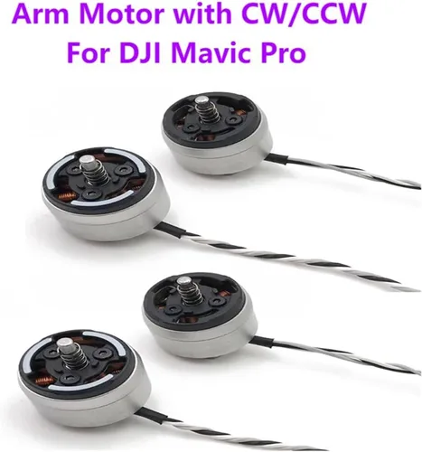 Miniatura 2 de SeiZed Original Used Arm Motor with CW/CCW Propeller Base Replacement for DJI Mavic Pro Drone Repair Parts (Color : 1 Set)