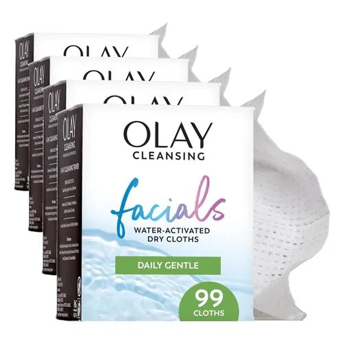 Miniatura 14 de Olay 4 en 1 Paños fragancia y jabón Facial diaria gratuita para piel sensible 33 unidades, embalaje puede variar, Fragrance & Soap Free Daily Facial