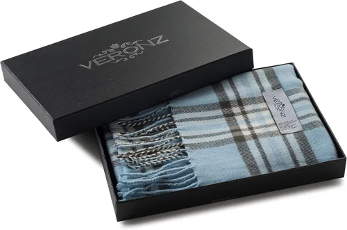 Miniatura 61 de Veronz - Bufanda clásica de invierno muy suave de aspecto lujoso y sensación de cachemira con caja de regalo