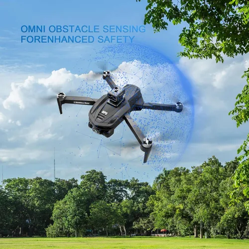 Miniatura 4 de Dron V168 4K UHD con retorno GPS, cámara ajustable de 90°, transmisión 5G HD, vuelo de 30 minutos, rango de 9,842.5 ft, prevención de obstáculos