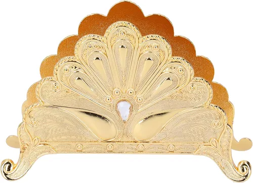 Retro Napkin Holder, Table Tissue Dispenser, European Style Serviette Rack with Powder - Coated Steel Finish, Zinc Alloy Napkin Organiser for