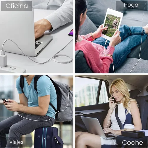 Miniatura 7 de Cable de carga rápida para iPhone [Certificado MFi de Apple] Paquete de 3 cables de 3 pies USB-A a Lightning, cable de carga para iPhone compatible