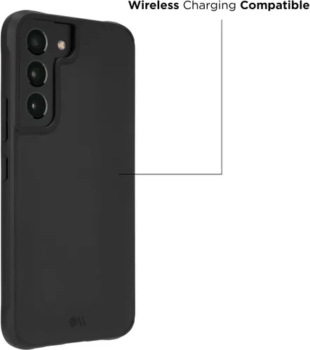 Miniatura 2 de Case-Mate Funda para Samsung Galaxy S22, 6.1 pulgadas, color negro, protección contra caídas de 15 pies, funda Tough Plus Series para Samsung S22