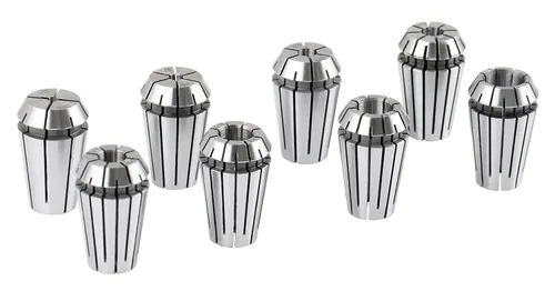 Miniatura 7 de Accusize Industrial Tools R8 Shank Plus 8 Pcs Sistema de Collet Er16, 3/32" - 3/8", 1 Llave en una Caja Ajustada, 0223-0944 3/32"-3/8", Alloy