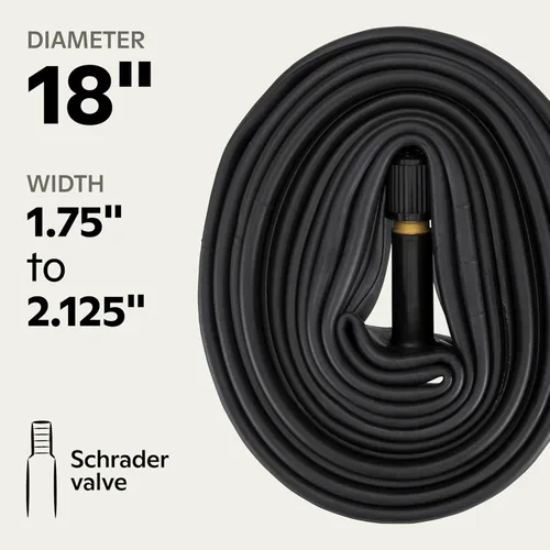 Miniatura 5 de Schwinn Tubo de repuesto para neumáticos de bicicleta, tubo interior de bicicleta, válvula Schrader, autosellante o básico, construcción duradera