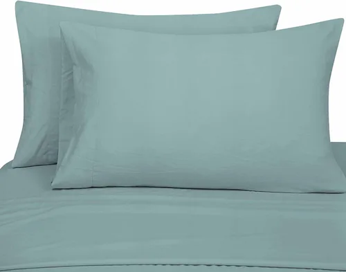 Miniatura 247 de ROYALE LINENS Juego de sábanas Cal King de 4 piezas, ropa de cama de microfibra suave cepillada de 1800 hilos, 1 sábana bajera, 1 sábana encimera, 2