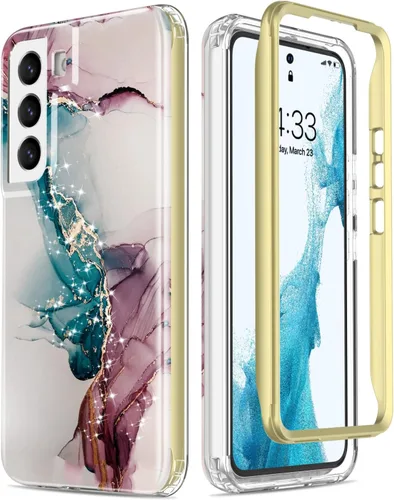 Miniatura 9 de ESDOT Funda para Samsung Galaxy S22 Plus, grado militar, prueba de caída de 21 pies, resistente con diseños de moda para mujeres y niñas, funda