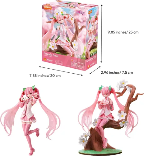 Miniatura 3 de BLOKEES Serie Fantastics - Sakura Miku