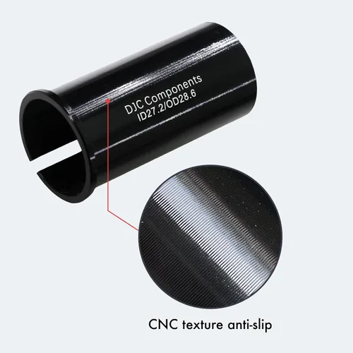 Miniatura 5 de DJC - Adaptador de aluminio para tija de sillín de bicicleta, 2.362 in y 3.937 in, se adapta a 25.4 26.8 27.2 28.6 30 30.4 30.9 31.6 33.9 1.374 in