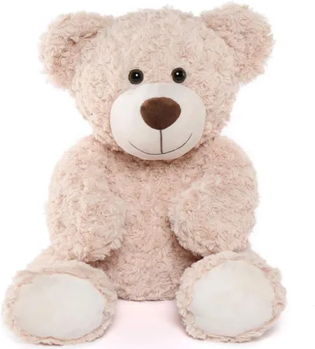 Tezituor Oso de Peluche Marrón Beige de 24 Pulgadas - Juguetes de Oso de Peluche para Niños y Niñas