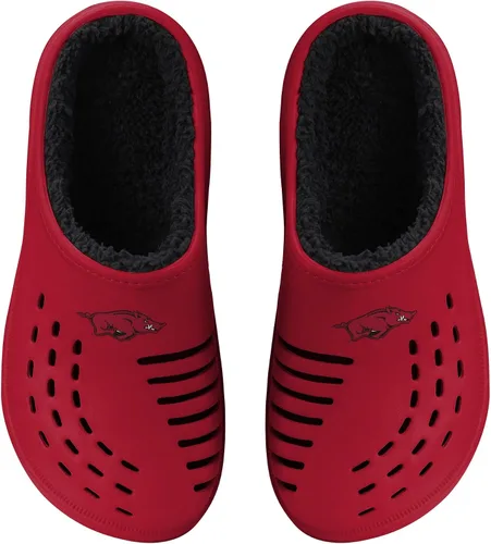 Miniatura 9 de FOCO Men's NCAA Sherpa Lined Big Logo Clog