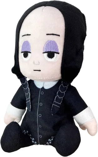Miniatura 2 de Addams Family Película animada 2 - Wednesday Addams Sentado Felpa 7" H