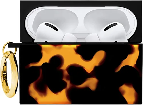 Miniatura 14 de Flaunt Funda cuadrada oficial para AirPods Pro 3 con anillo plateado, compatible con AirPods Pro de 3ª generación, carga inalámbrica, ligera y a