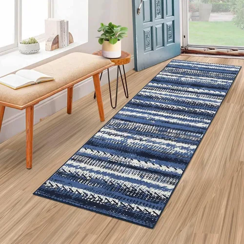 Miniatura 13 de GlowSol Alfombra de pasillo lavable de 2 x 6 pies, antideslizante, suave, alfombra de baño que no se desprende, alfombra de interior de pelo bajo