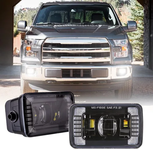 Miniatura 10 de BICYACO Luces antiniebla LED mejoradas para Ford F150 2015-2020, F250 F350 F450 F550 Super Duty 2015-2020, kit de montaje de luces antiniebla LED