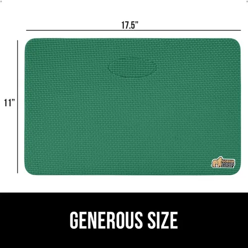 Miniatura 9 de GORILLA GRIP Almohadilla de arrodillarse extra gruesa con patente pendiente de espuma suave, cojines de rodillas grandes y de apoyo para jardinería
