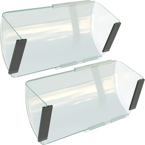Miniatura 7 de Home Intuition Deflector de calor y aire magnético ajustable para rejillas de ventilación, pared lateral y techo