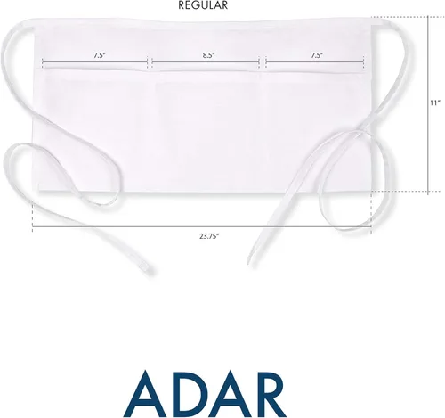 Miniatura 6 de Adar - Delantal universal para cinturón (2 unidades), diseño de cinturón