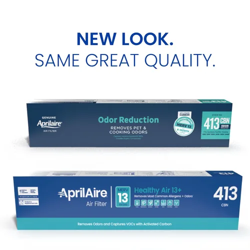 Miniatura 3 de AprilAire 413CBN - Filtro de repuesto para purificadores de aire Aprilaire para toda la casa, MERV 13 con carbono, alergia saludable en el hogar +