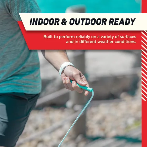 Miniatura 5 de Elite Jumps Cuerda de saltar Core – Cuerda de saltar ajustable para interiores y exteriores para entrenamiento y fitness – Cuerda de saltar de PVC