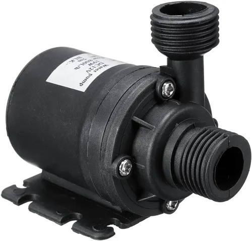 Miniatura 6 de 800L/H 16.4 ft DC 24V Bomba de agua sin escobillas Motor sin escobillas Bomba de agua de circulación de agua 1/2 "rosca macho sumergibles Bombas
