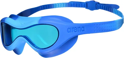 Miniatura 8 de ARENA Máscara de natación Spider unisex para niños, niños y niñas de 2 a 5 años, lente antivaho sin espejo, correa fácil de usar, visión amplia